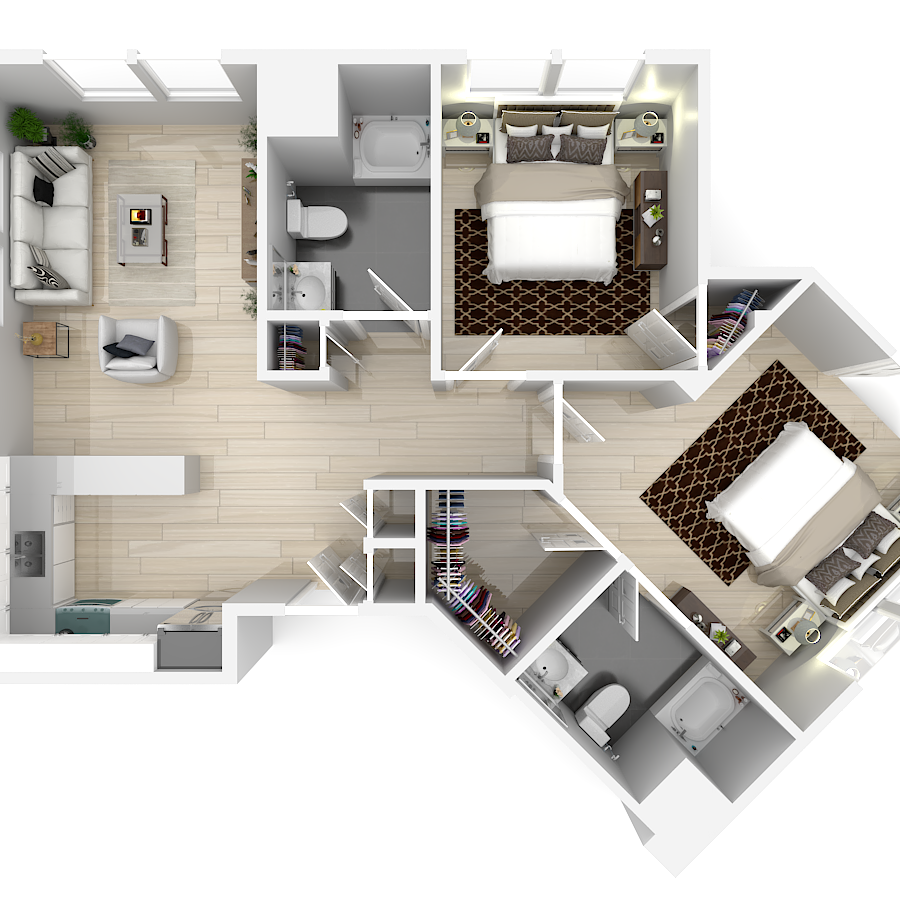 Floor Plan: Chanel